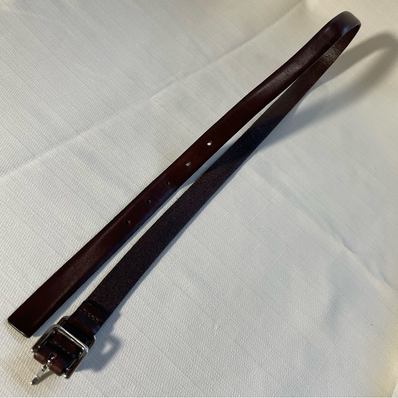 J Crew Double Loop Leather Belt - Picture 8 of 11